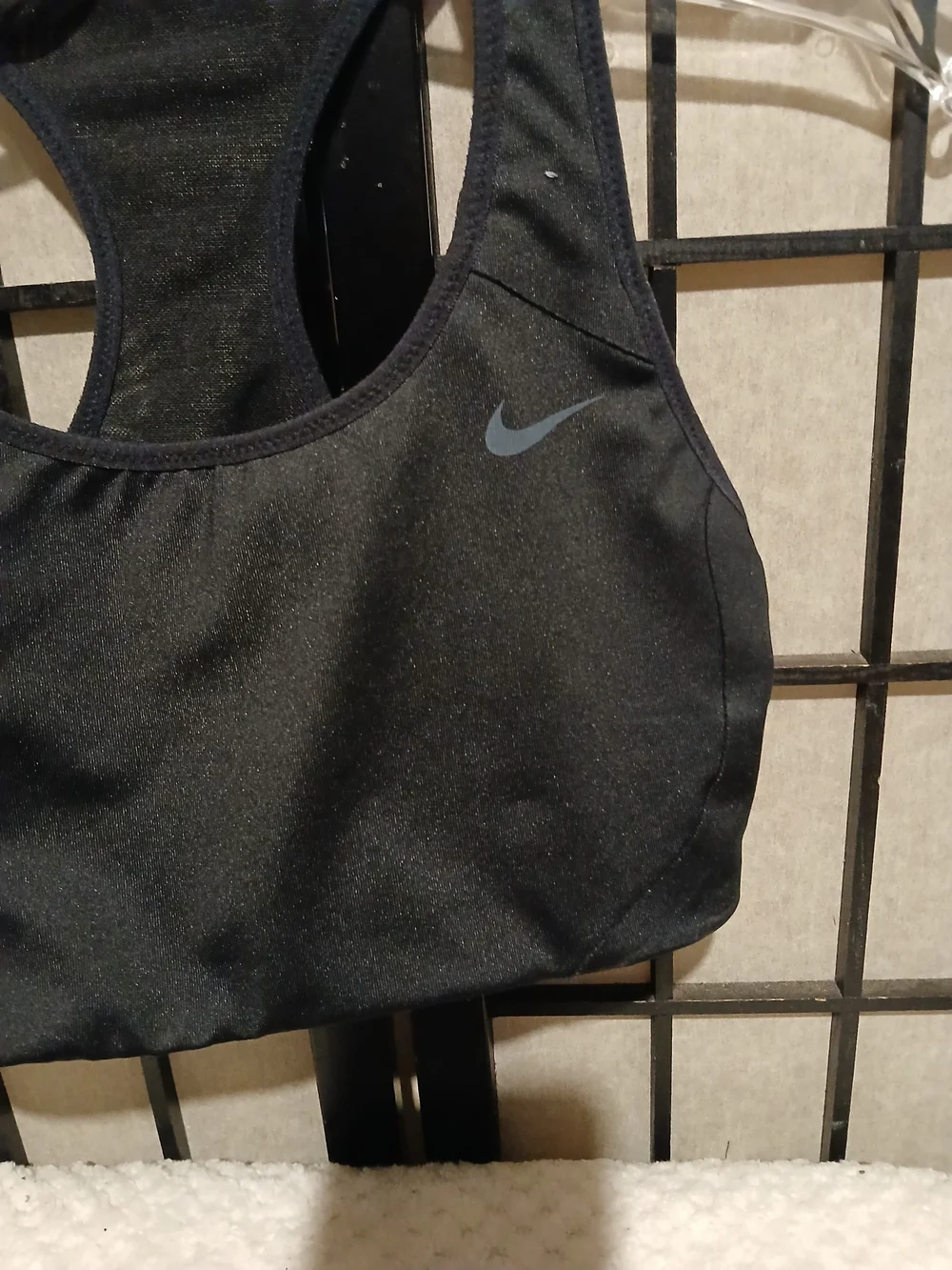 Nike Black Racerback Sports Bra